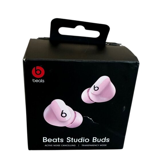 Beats Studio Buds Pink Earbuds Headphones + Hard Plastic Case EUC In Box Used 1x - Picture 1 of 8